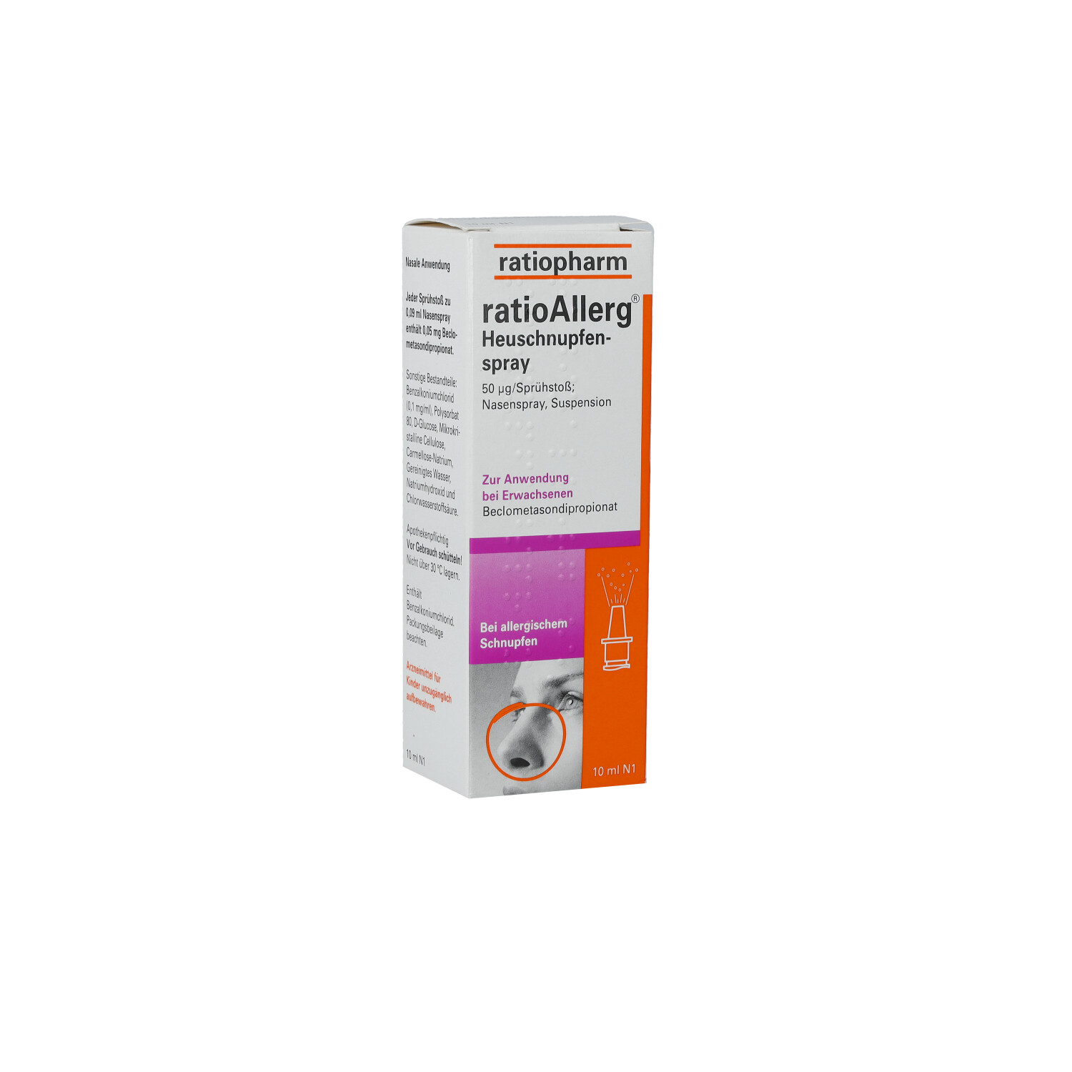 RATIOALLERG Heuschnupfenspray