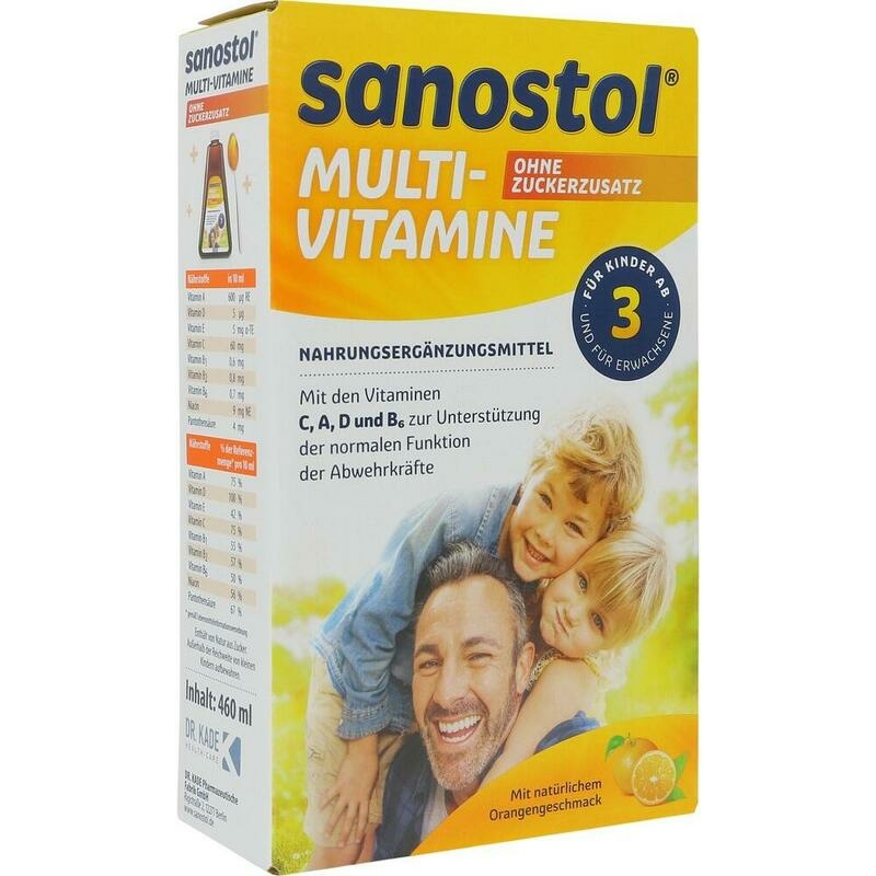 SANOSTOL ohne Zuckerzusatz Saft