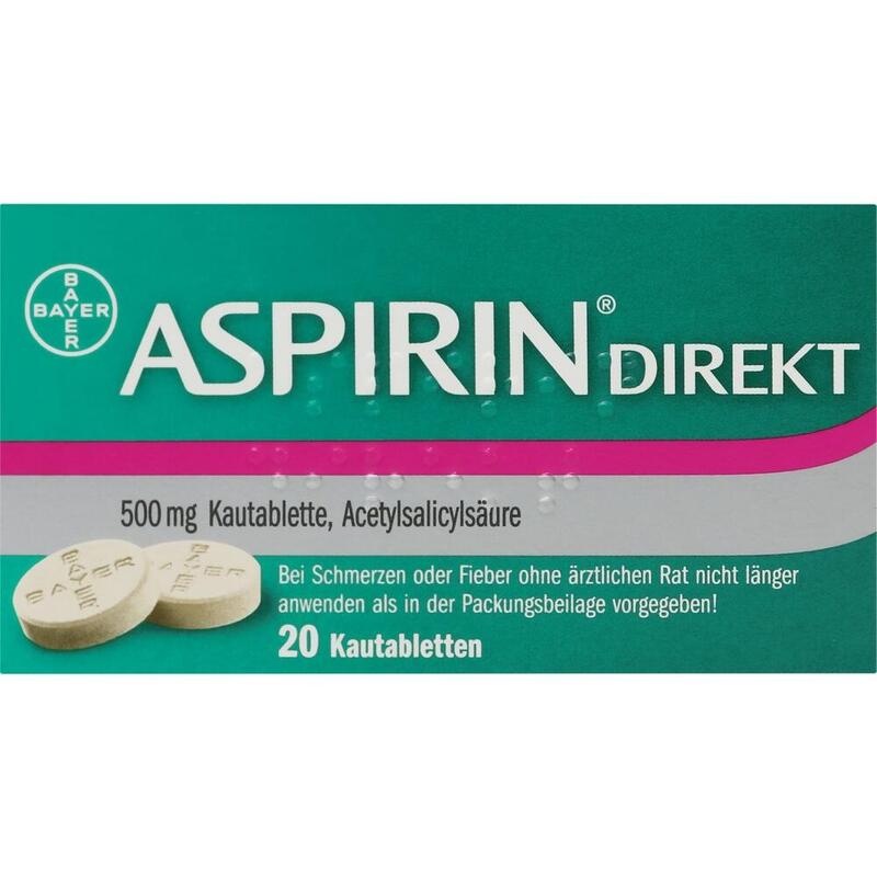 ASPIRIN Direkt Kautabletten