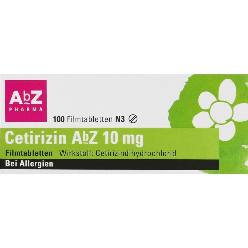 CETIRIZIN AbZ 10 mg Filmtabletten