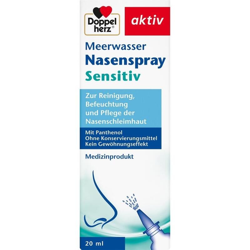 DOPPELHERZ Meerwasser Nasenspray mit Panthenol