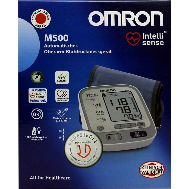 OMRON M500 Oberarm Blutdruckmessgerät