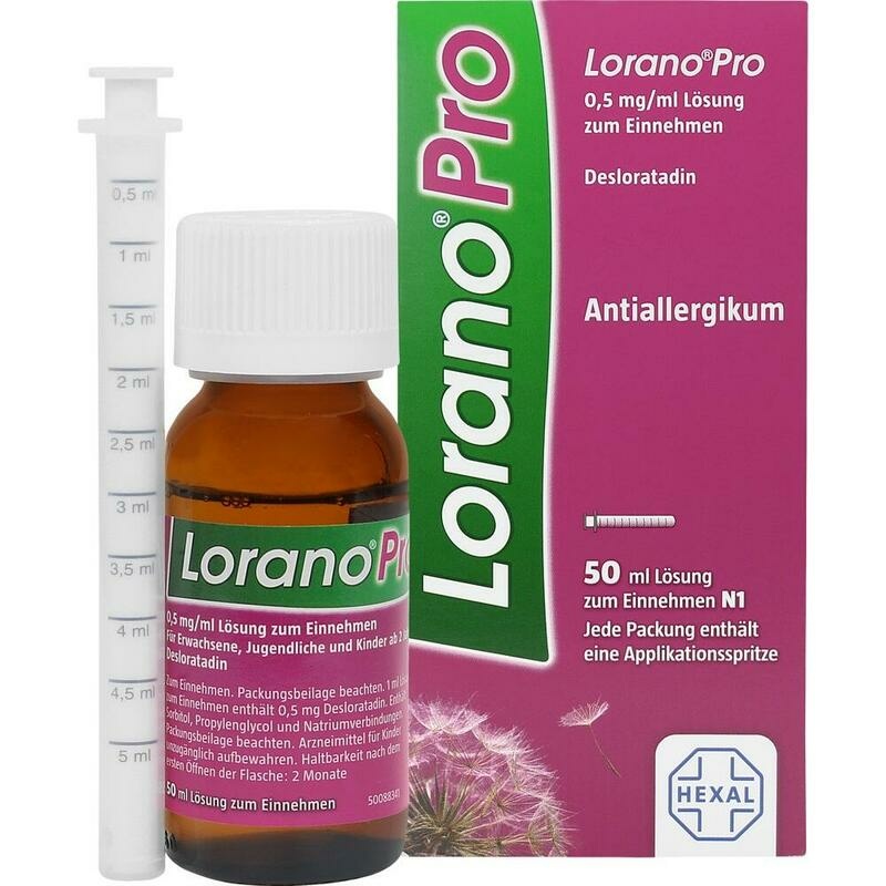 LORANOPRO 0,5 mg/ml Lösung zum Einnehmen
