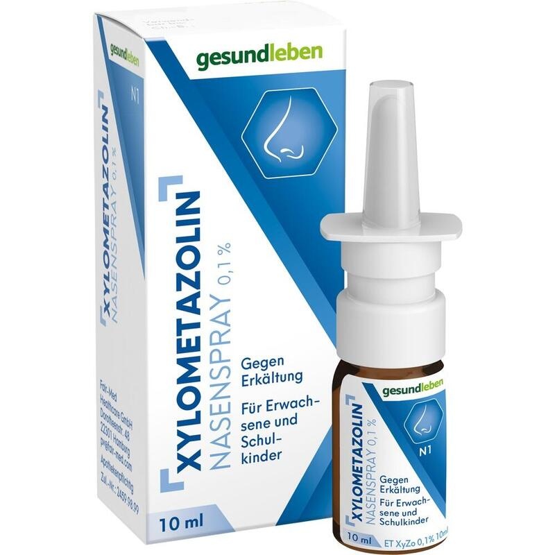 XYLOMETAZOLIN 0,1% Nasenspray gesundleben