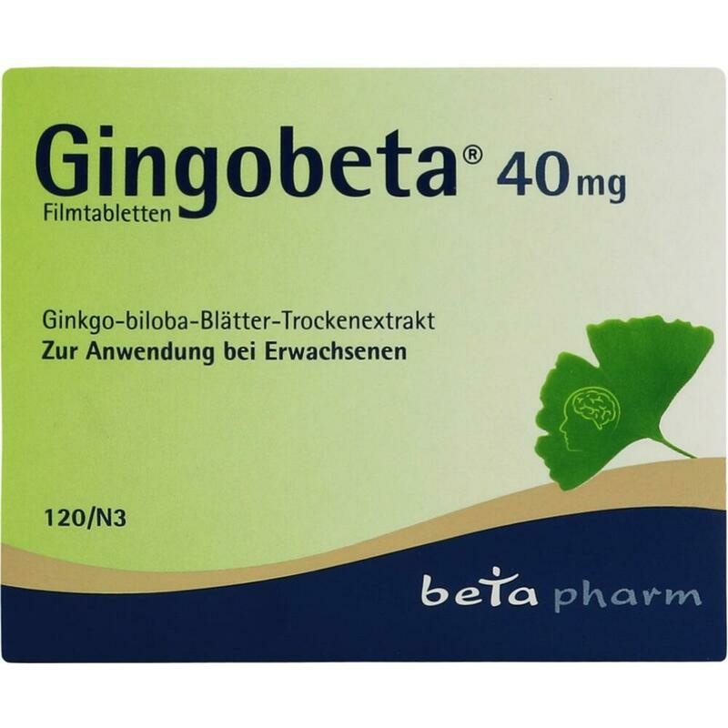 GINGOBETA 40 mg Filmtabletten