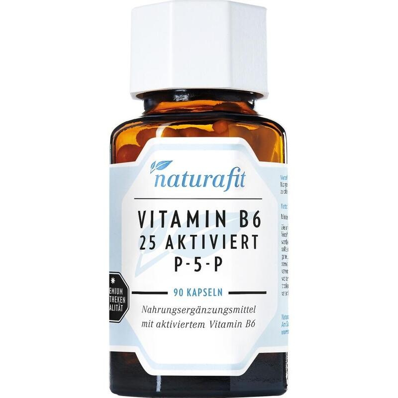 NATURAFIT Vitamin B6 25 aktiviert P-5-P Kapseln
