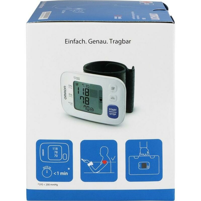 OMRON RS4 Handgelenk Blutdruckmessgerät HEM-6181-D