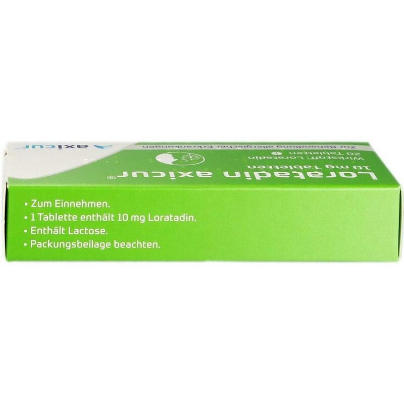 LORATADIN axicur 10 mg Tabletten