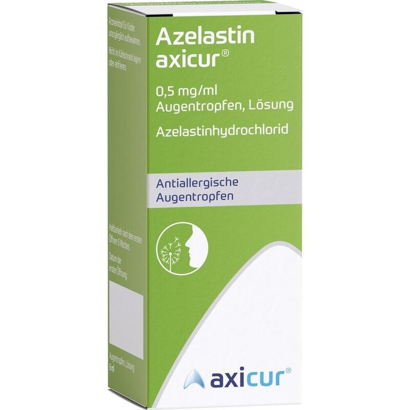 AZELASTIN axicur 0,5 mg/ml Augentropfen Lösung
